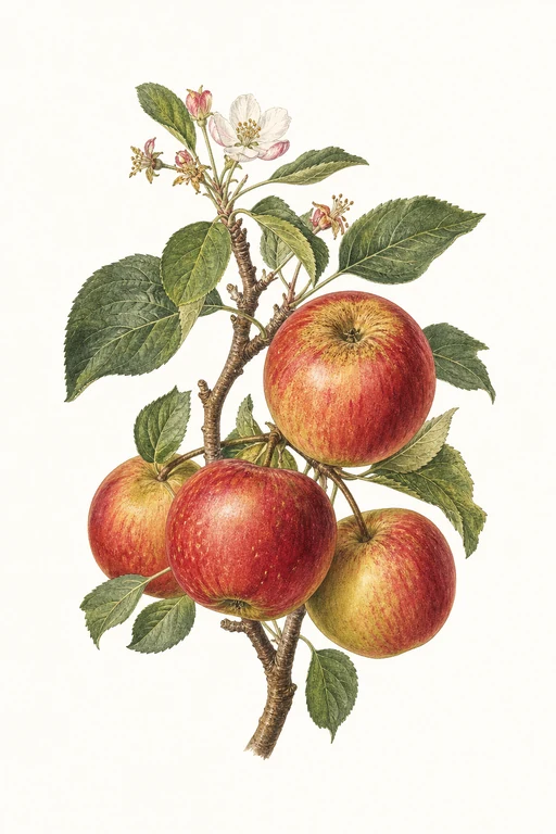 Botanical illustration of Jonathan