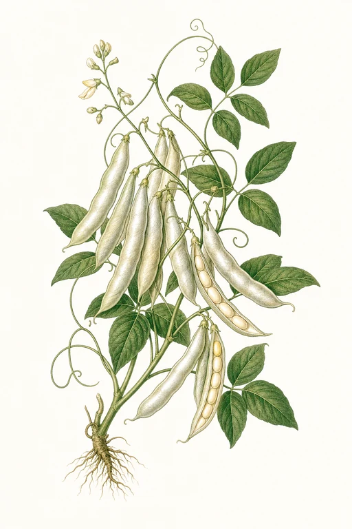 Botanical illustration of Mississippi Silver