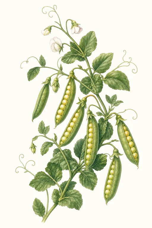 Botanical illustration of Progress #9