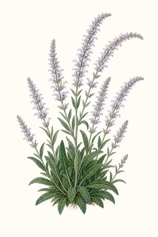 Botanical illustration of Swan Lake