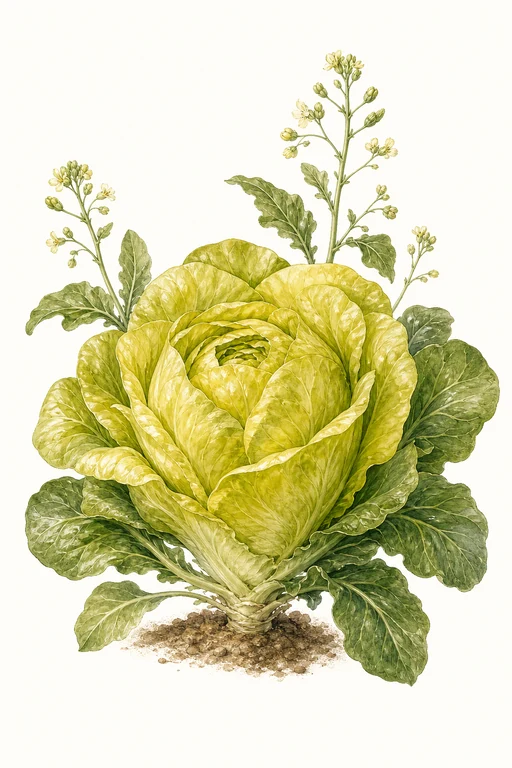 Botanical illustration of Butter King