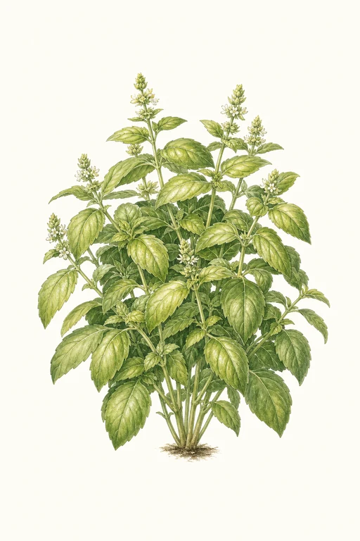 Botanical illustration of Lemon Sweet Dan