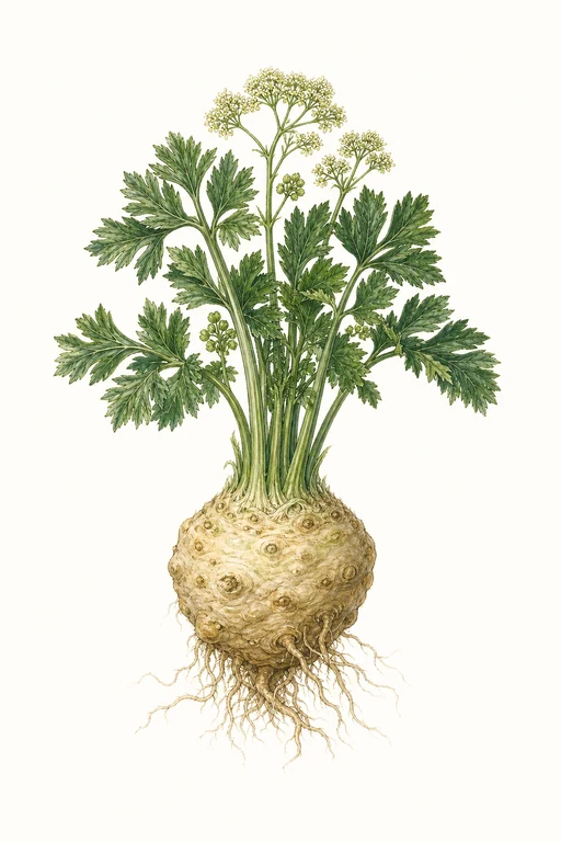Botanical illustration of Balder