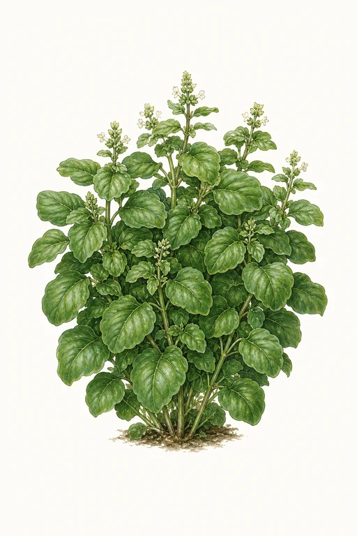 Botanical illustration of Pluto