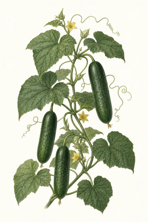 Botanical illustration of Northern Pickling