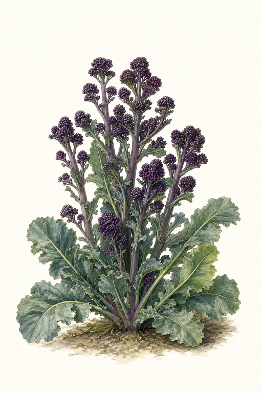 Botanical illustration of Summer Purple