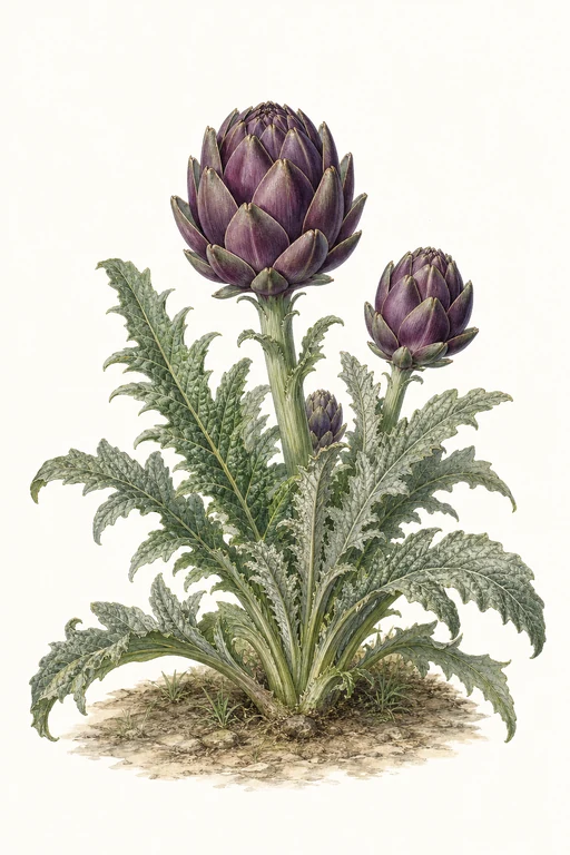 Botanical illustration of Violetta Precoce