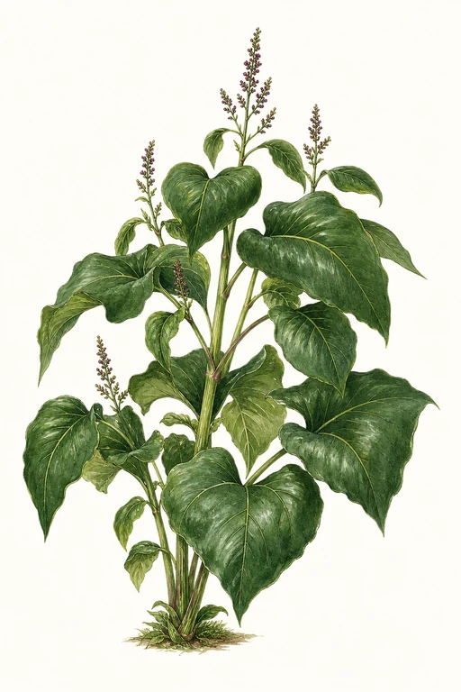 Botanical illustration of Bayum