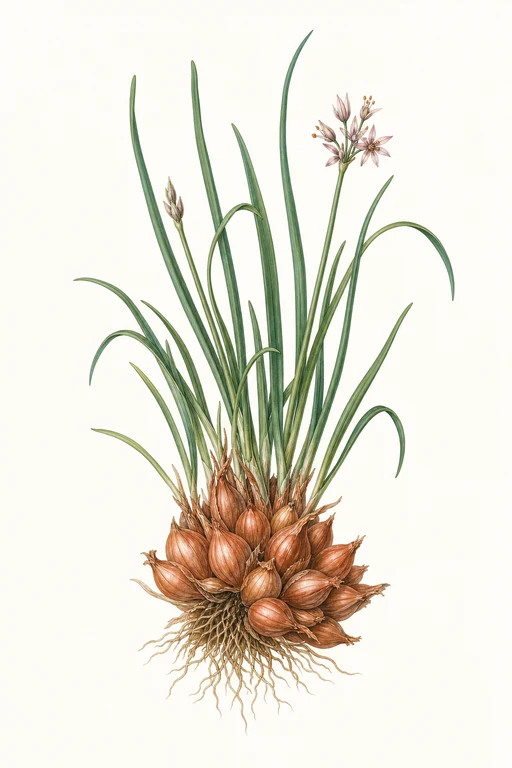 Botanical illustration of Pikku