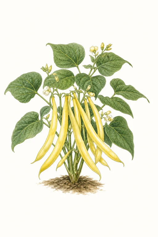 Botanical illustration of Brittle Wax