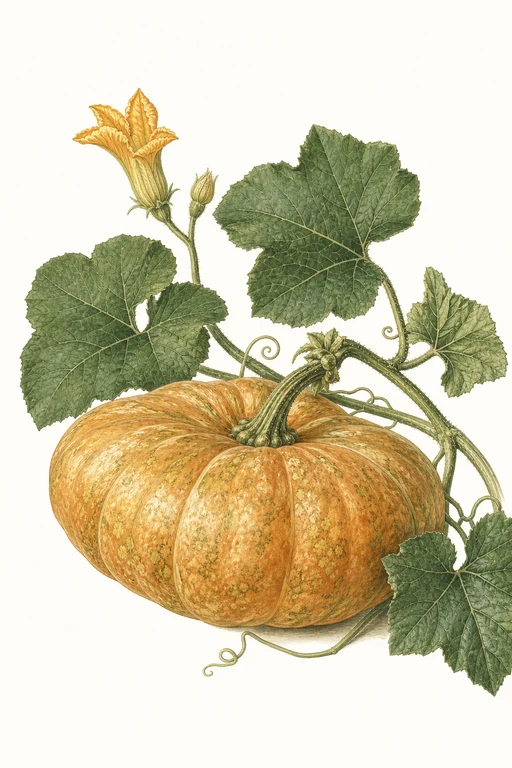 Botanical illustration of Muscade De Provence