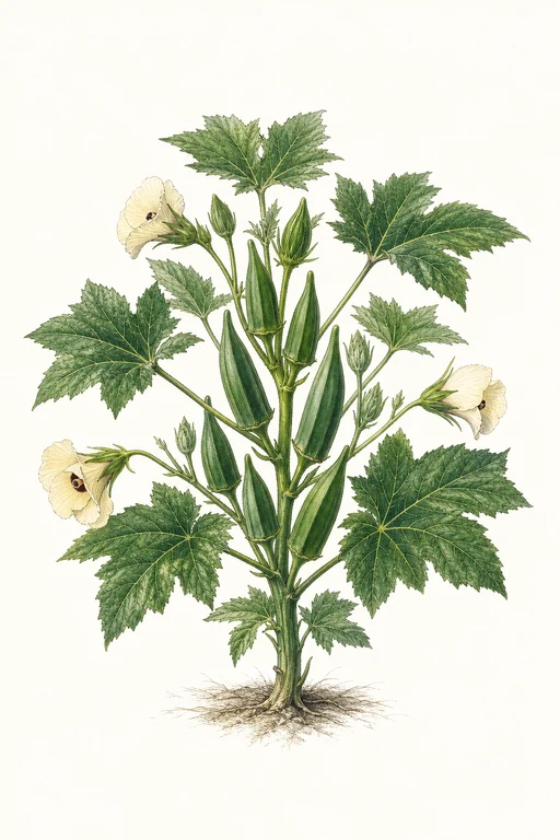 Botanical illustration of Baby Bubba