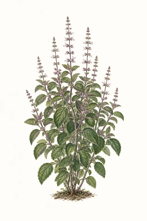 Botanical illustration of Krishna