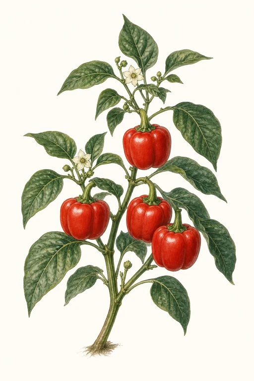 Botanical illustration of Peacework
