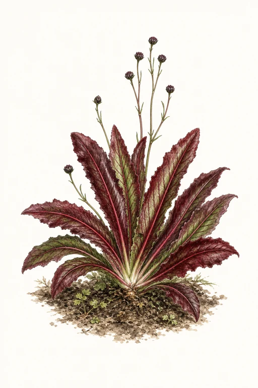 Botanical illustration of Italiko Rosso