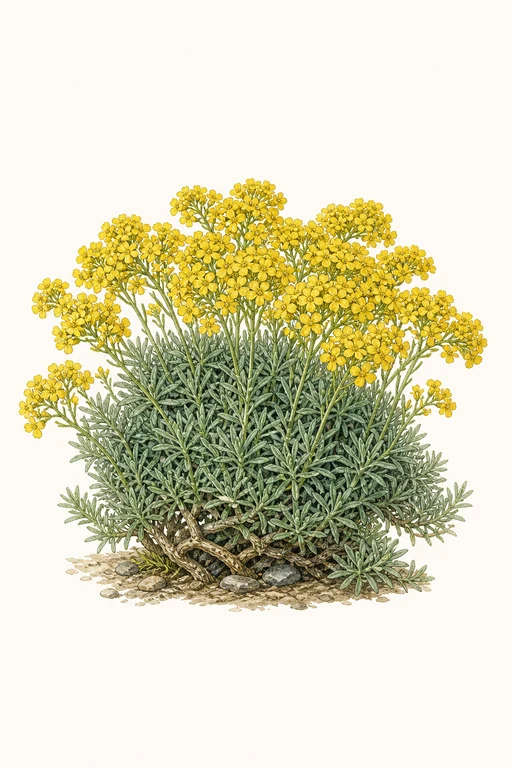 Botanical illustration of Alyssum