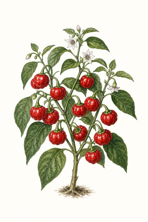 Botanical illustration of Cherry Stuffer