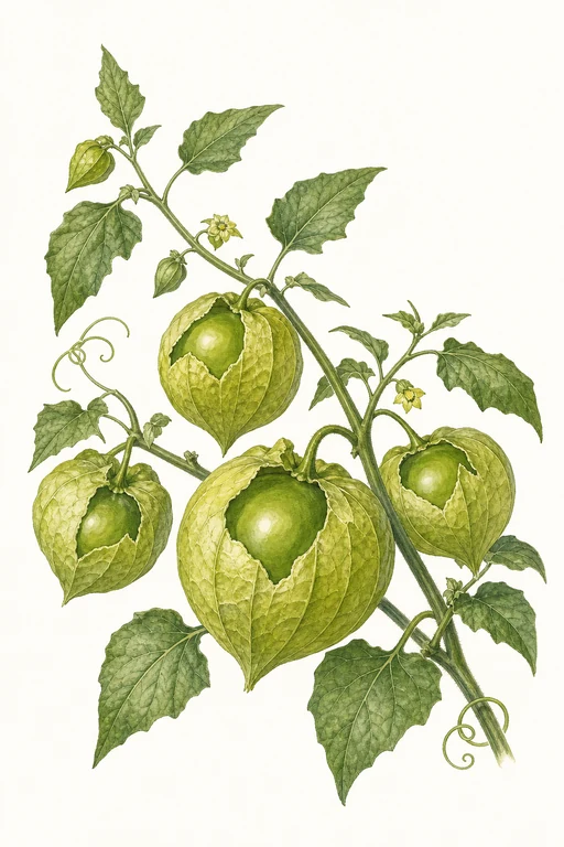 Botanical illustration of Jumbo Green