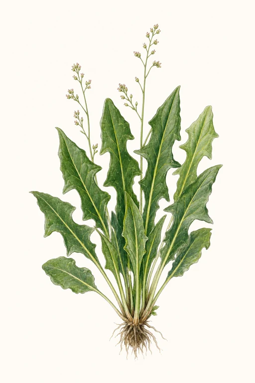 Botanical illustration of Belleville Sorrel