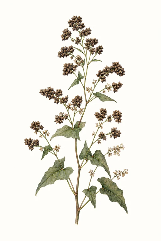 Botanical illustration of Koto