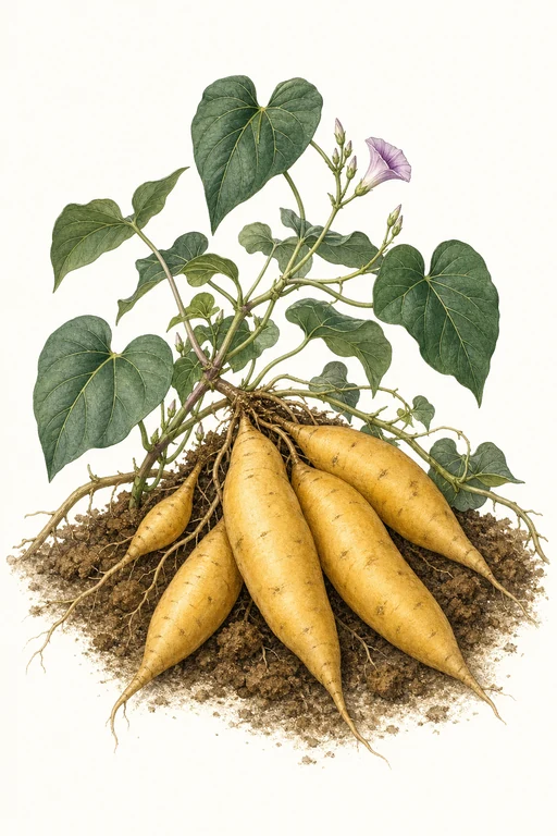 Botanical illustration of Vardaman