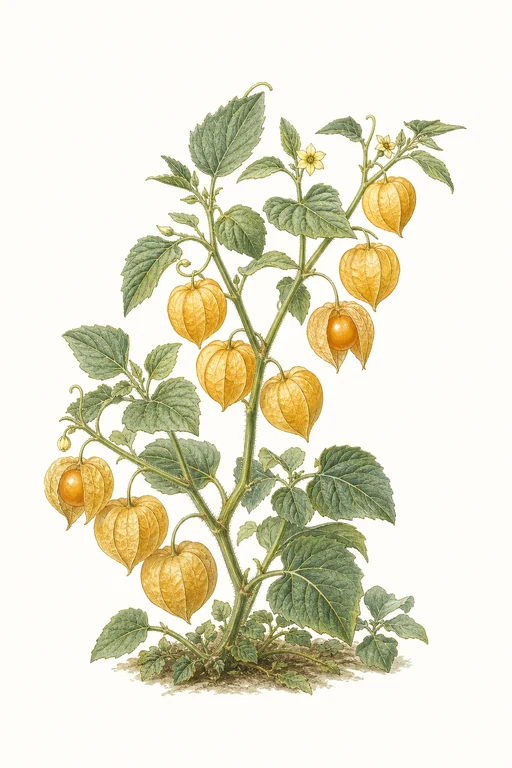 Botanical illustration of Goldie
