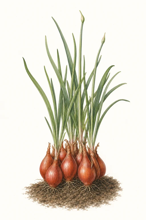 Botanical illustration of Red Sun