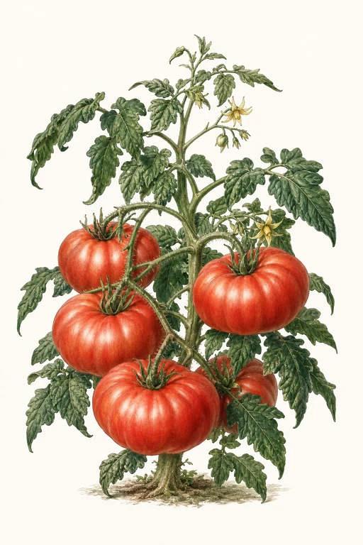 Botanical illustration of Rutgers VF