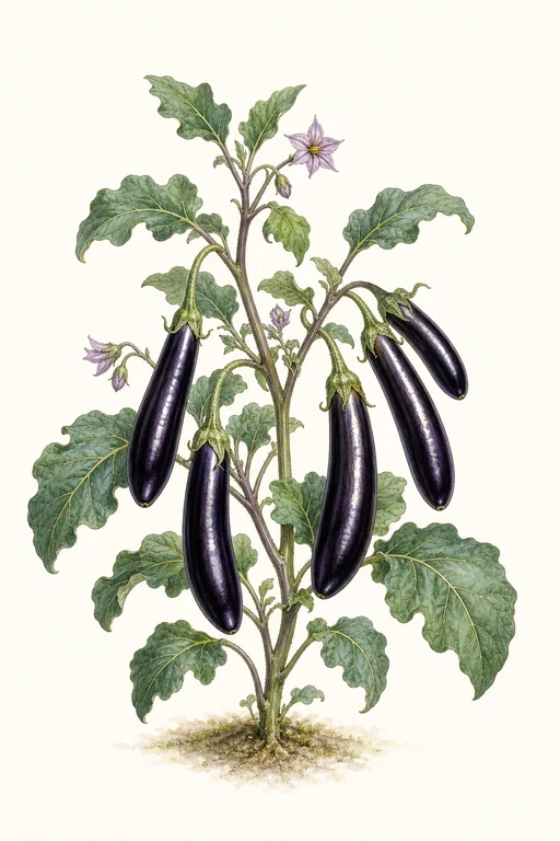 Botanical illustration of Petch Siam