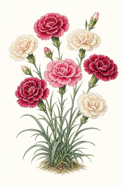 Botanical illustration of Grenadin Mix