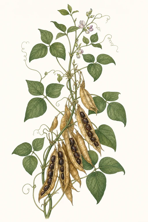 Botanical illustration of Fagio Kenya