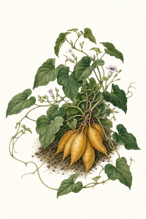 Botanical illustration of Jewel