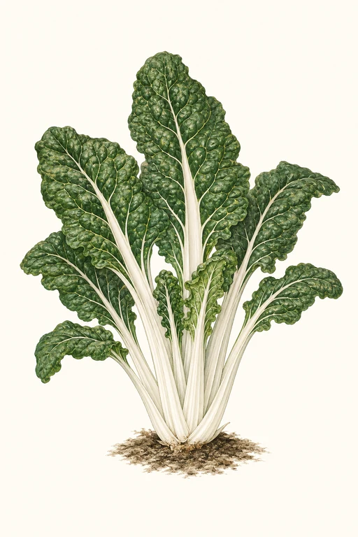 Botanical illustration of White Silver