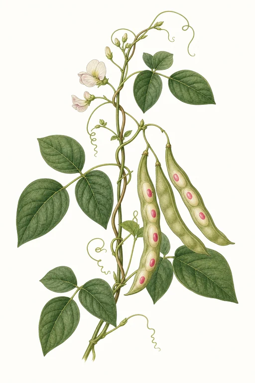 Botanical illustration of Texas Pinkeye