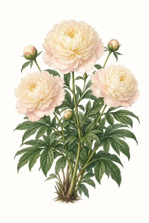 Botanical illustration of Dr. Alexander Fleming