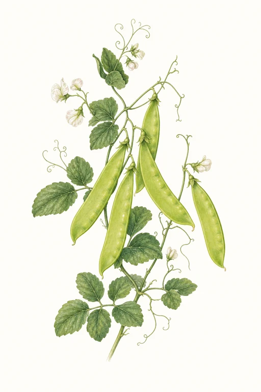 Botanical illustration of Carouby De Maussane