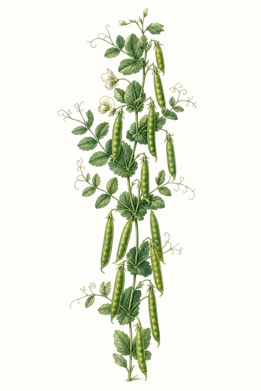 Botanical illustration of Tall Telephone