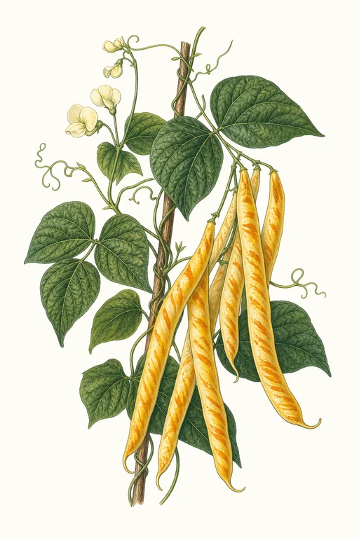 Botanical illustration of Sunburst Wax