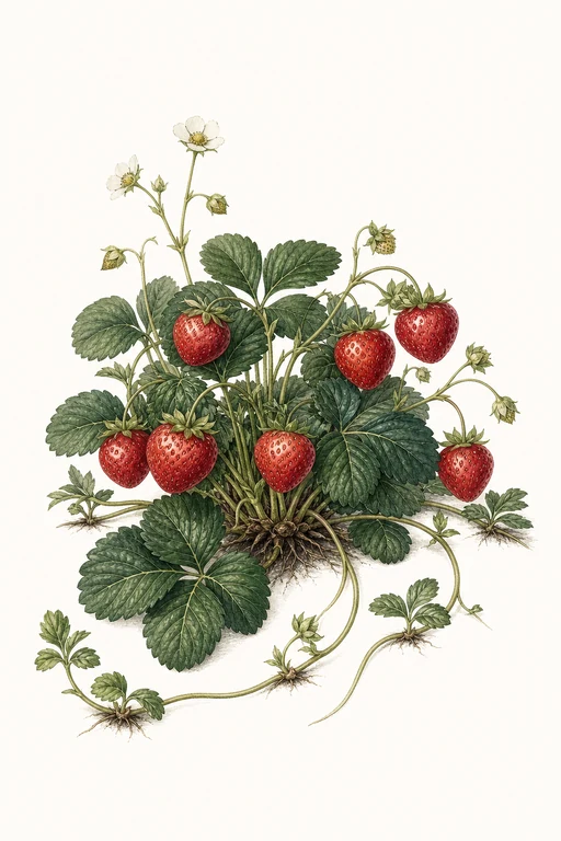 Botanical illustration of Eversweet