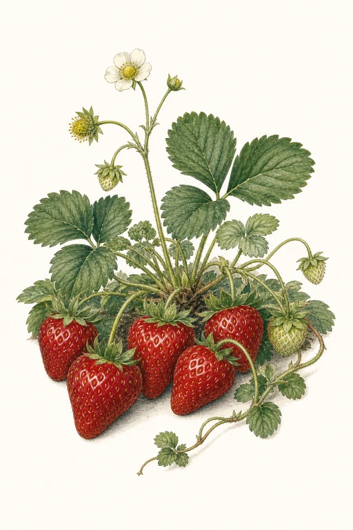 Botanical illustration of Tribute
