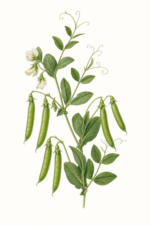 Botanical illustration of Sugar Ann