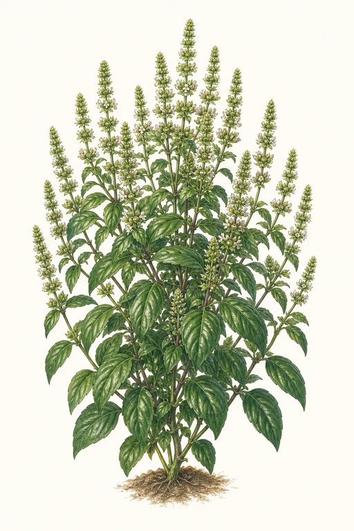 Botanical illustration of Thai Magic