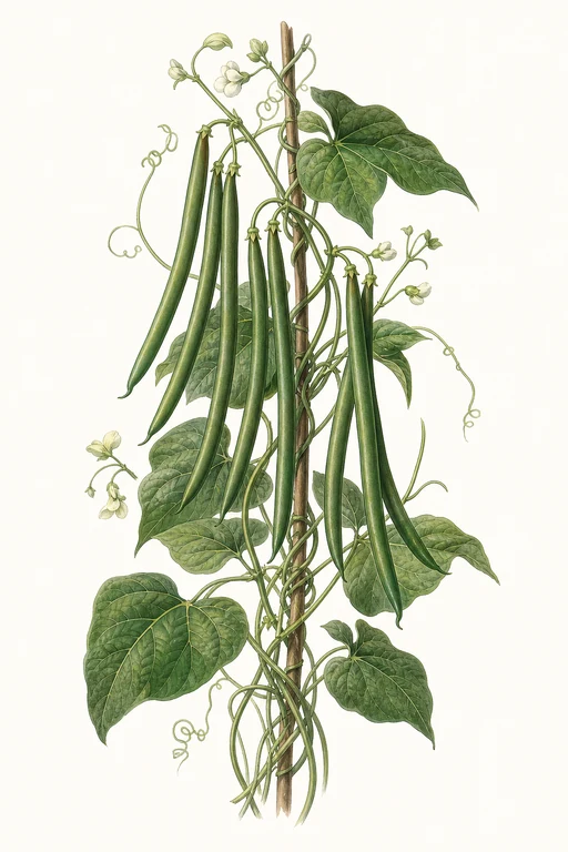 Botanical illustration of Lazy Housewife