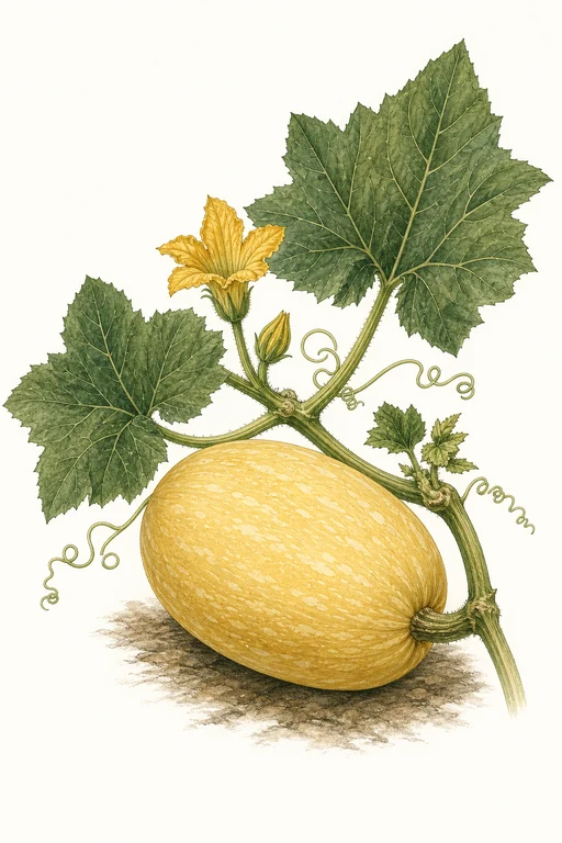 Botanical illustration of Angel Hair