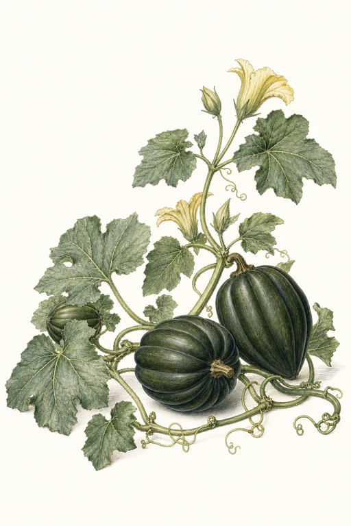 Botanical illustration of Thelma Sanders