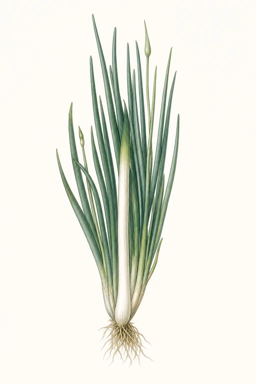 Botanical illustration of Ishikura Long White
