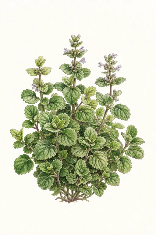 Botanical illustration of Apple