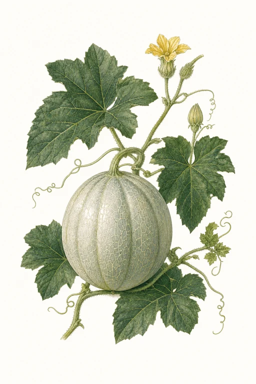 Botanical illustration of Early Silver Line