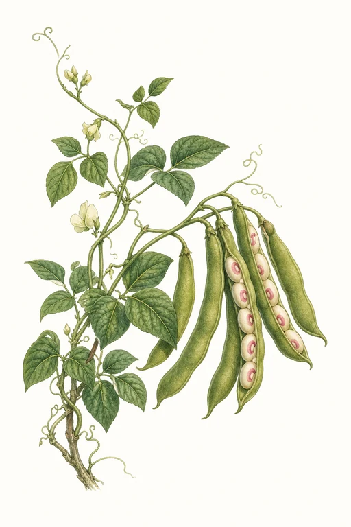 Botanical illustration of Top Pick Pinkeye