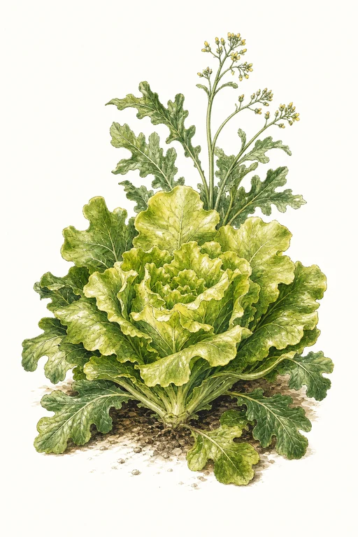 Botanical illustration of Flashy Butter Oak